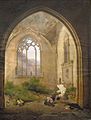 Scene in a Ruined Chapel (1824), Lyon