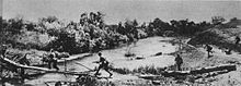 Infantería soviética cruzando el río Mius para retomar la región del Dombás (verano de 1943).