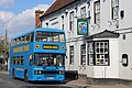 Image 14A Leyland Olympian, and the Grade II listed Angel Inn