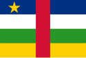 the Central African Republic राष्ट्रध्वजः