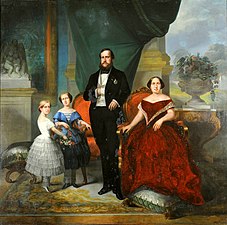 The Brazilian imperial family (1857)