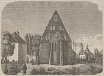 Замак і царква, 1876 г.