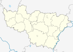 Andreyevo is located in Vladimir Oblast