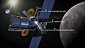 Fase 1 Plataforma Orbital Lunar Gateway con un Orion y HLS acoplados en Artemis 3