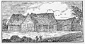 Image 96Tithe barn of St Johns, Bromsgrove, shortly before it was sold and demolished in 1844. It was used as a theatre in the 1700s. (from Bromsgrove)
