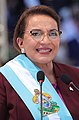 Image 50Xiomara Castro became the first woman to gain a presidential charge in Honduras. (from History of Honduras)