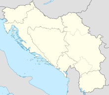Battle of Vrbanja Bridge is located in Yugoslavia