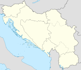 (Voir situation sur carte : Yougoslavie)