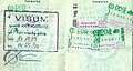 Stamps from the Brandenburg Gate and Potsdamer Platz crossings, as well as the Friedrichstraße railway station crossing and Friedrichstraße crossing, which is better known as Checkpoint Charlie.