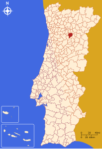 Moimenta da Beira – Localizzazione