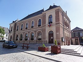 The town hall of Marle-sur-Serre