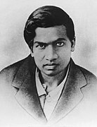 Srinivasa Ramanujan (1887–1920) was an Indian mathematician who made seminal contributions to number theory.