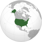 United States (orthographic projection)