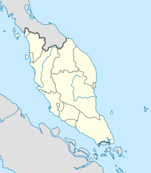 Lebuhraya Pantai Barat is located in Semenanjung Malaysia