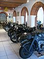 Ehemaliges Zweiradmuseum auf dem Gelände der Cristallerie