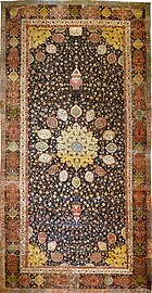 The Ardabil Carpet in the Victoria and Albert Museum