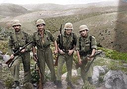 Soldados españoles en 1958