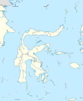 Map showing the location of ലോർ ലിൻഡു ദേശീയോദ്യാനം