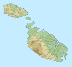 LMML på kartan över Malta