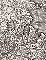نقشه‌ای اروپایی از سال ۱۵۳۱ میلادی که نوم لاتین «فارس دریامونا» ره نشون دنه.