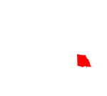 State map highlighting Saint Tammany Parish