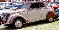 Peugeot 202 Coupé Décapotable (1948)