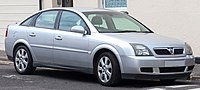 Vauxhall Vectra (pre-facelift, United Kingdom)
