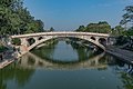 Anji Bridge: segmental arch, open-spandrel design