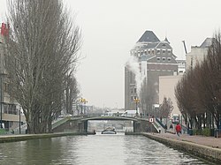 Canal de l'Ourcq av Pantin