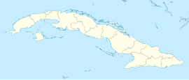 Сан Кристобал на карти Кубе
