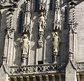 Figuren am gotischen Wenzelsdom