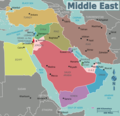 Χάρτης της Μέσης Ανατολής