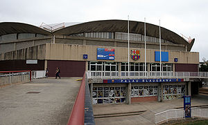 Bild des Palau Blaugrana, Spielort des Finalturniers