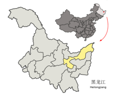 Location of Jiamusi Prefecture within Heilongjiang (China).png