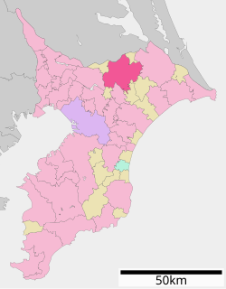 Location of Narita