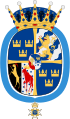 Brasão de SAR Madalena da Suécia, a Duquesa da Helsíngia e Gestrícia