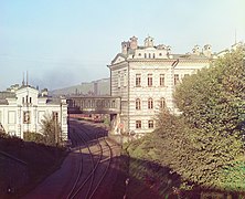 Седиште на Уралската железничка управа во градот Перм