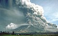 Pyroclastic flows at Mayon Volcano, Philippines, 1984