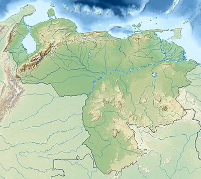 Location map Venezuela