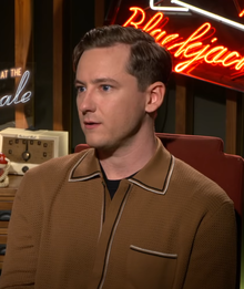 Lewis Pullman during an interview for the 2018 film "Bad Times at the El Royale"