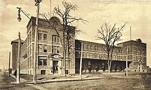 Manufacture de biscuits de Viauville, près de Montréal, vers 1910.