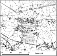 Map 3. Eltham in 1898