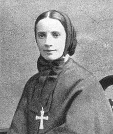 Francisca Cabrini, cofundadora del Instituto de las Hermanas Misioneras del Sagrado Corazón de Jesús en el siglo XIX.