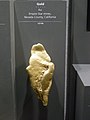 15 cm großer Gold-Nugget (Smithsonian, Washington)