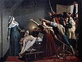 L'assassinio di Marat, opera di Jean-Joseph Weerts