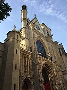 Église Saint-Merri (1500 à 1565) - Façade principale, rue Saint-Martin (Paris)