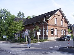 Former school (1888–1974) in Wellingsbüttel, now a health and advice centre and branch of the public libraries.