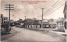 Beacon Road, Allerton, Massachusetts in the early 20th century