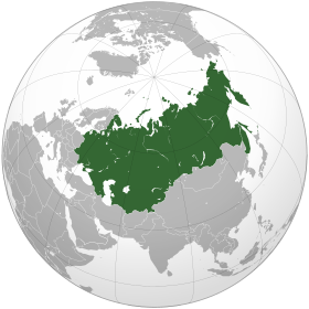 Localização de União Soviética