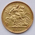 Image 33A 1914 British gold sovereign (from Money)